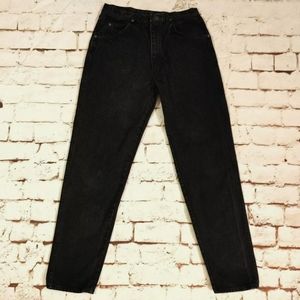 Vintage Men's Black Wrangler 100% Cotton Denim Jeans Tag 34x34 USA Made VGUC.
